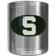 Michigan St. Spartans Steel Can Cooler